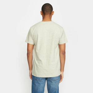 REVOLUTION | 1377 Jav T-Shirt | Light Green-Melange