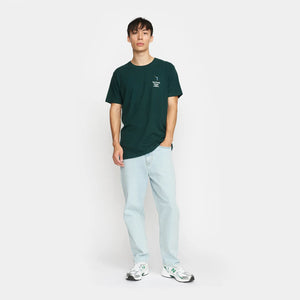 REVOLUTION | 1377 Sho T-Shirt | Dark Green-Melange