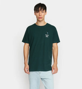 REVOLUTION | 1377 Sho T-Shirt | Dark Green-Melange