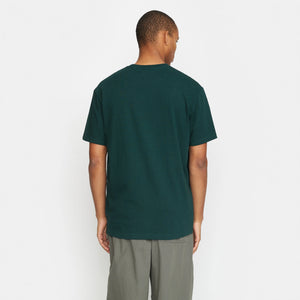 REVOLUTION | 1378 T-Shirt | Dark Green-Melange