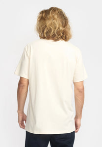 REVOLUTION | 1418 FIS T-Shirt | Off-White - Melange - LONDØNWORKS