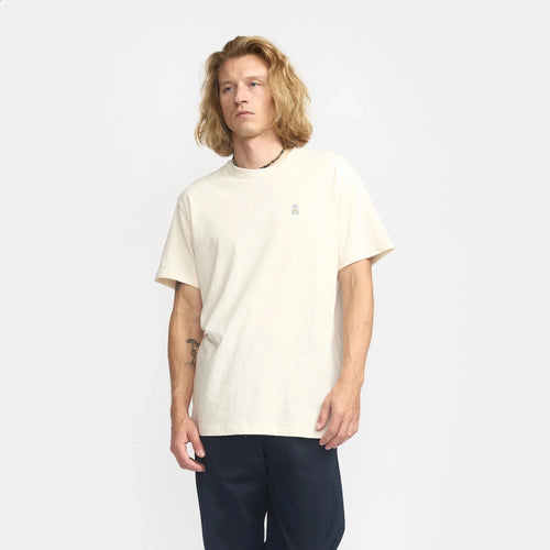 REVOLUTION | 1418 FIS T-Shirt | Off-White - Melange - LONDØNWORKS