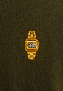REVOLUTION | 1418 GOL T-Shirt | Army - Melange - LONDØNWORKS
