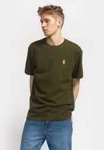 Load image into Gallery viewer, REVOLUTION | 1418 GOL T-Shirt | Army - Melange - LONDØNWORKS