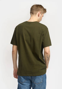 REVOLUTION | 1418 GOL T-Shirt | Army - Melange - LONDØNWORKS