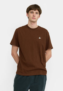 REVOLUTION | 1425 PIZ Application T-Shirt | Brown