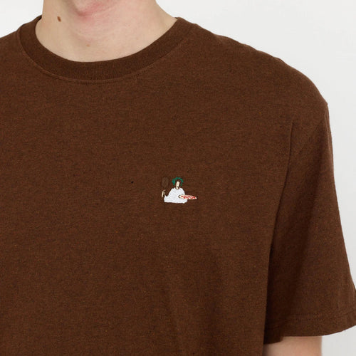 REVOLUTION | 1425 PIZ Application T-Shirt | Brown