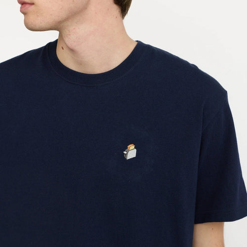 REVOLUTION | 1425 TOA Application T-Shirt | Navy-Melange