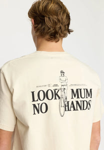 REVOLUTION | 1428 MUM Application T-Shirt | Off-White