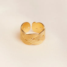 Load image into Gallery viewer, AGAPE JEWELLERY | Axia RIng | Gold Plated - LONDØNWORKS