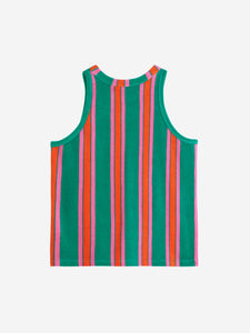 BOBO CHOSES | Stripes Terry Tank Top | Multi