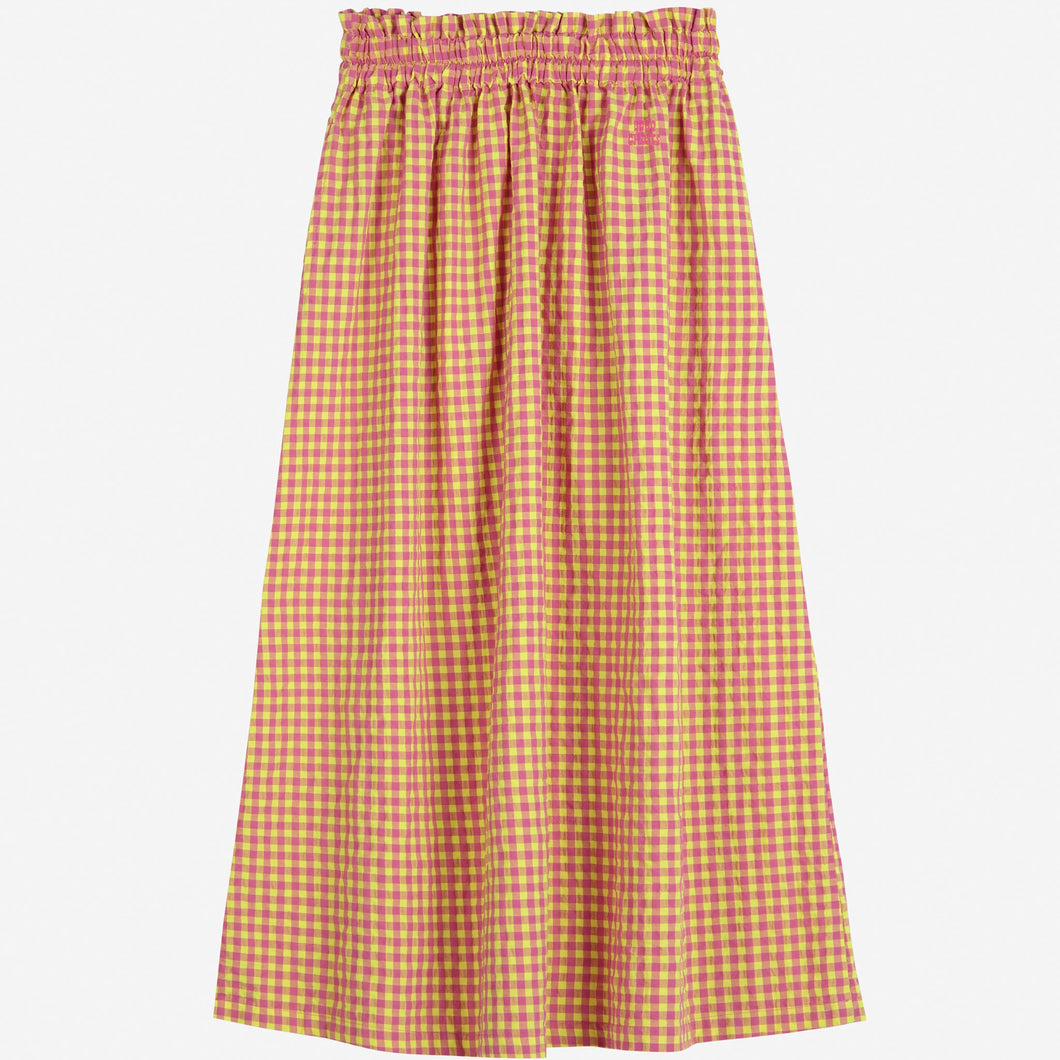 BOBO CHOSES | Vichy evase skirt | Multicolour