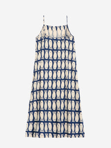 BOBO CHOSES | Lucky Fish Strap Dress | Navy Blue