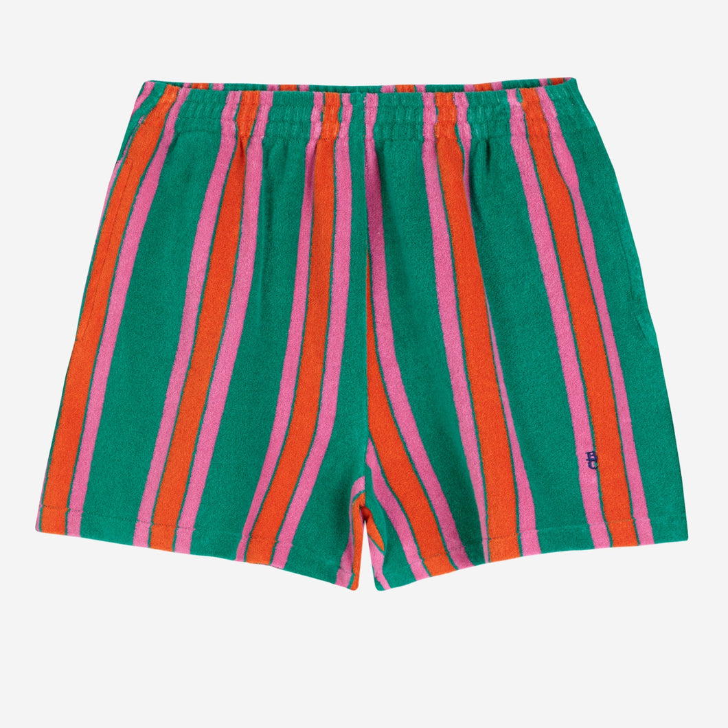 BOBO CHOSES | Stripes Terry Shorts | Multi