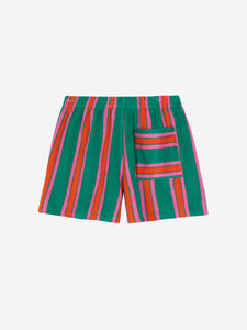 BOBO CHOSES | Stripes Terry Shorts | Multi