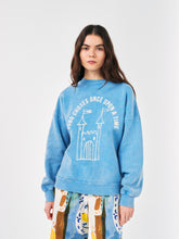 Load image into Gallery viewer, BOBO CHOSES | Faraway Castle Sweatshirt | Sky Blue