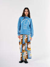 Load image into Gallery viewer, BOBO CHOSES | Faraway Castle Sweatshirt | Sky Blue