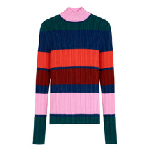 Load image into Gallery viewer, BOBO CHOSES | Multi stripes Ribbed Turtle Neck