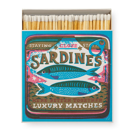 ARCHIVIST | Square Matchbox | Sardines