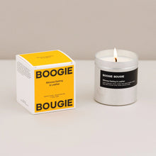 Load image into Gallery viewer, BOOGIE BOUGIE | Scented Soy Wax Candle | Mimosa Darling &amp; Leather - LONDØNWORKS