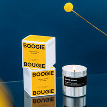 Load image into Gallery viewer, BOOGIE BOUGIE | Scented Soy Wax Candle | Mimosa Darling &amp; Leather - LONDØNWORKS