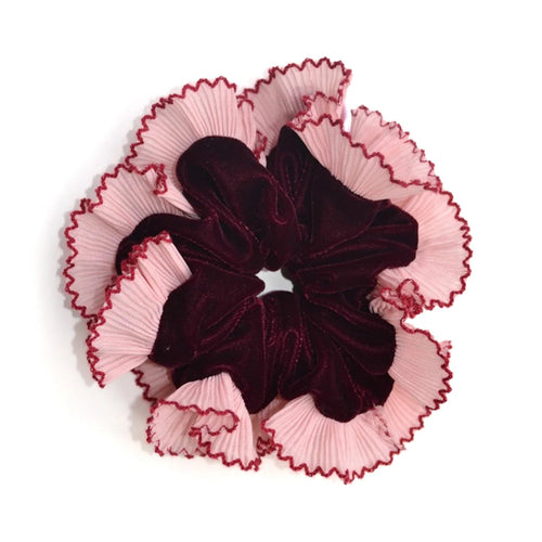 STAISE | Aubergine Annie Scrunchie | Wine
