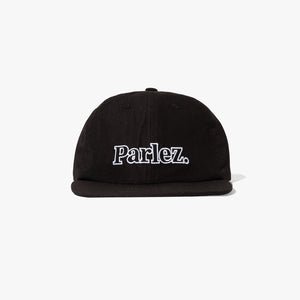 PARLEZ | Brade 6 Panel Cap | Black