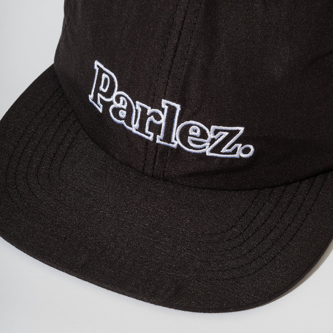 PARLEZ | Brade 6 Panel Cap | Black