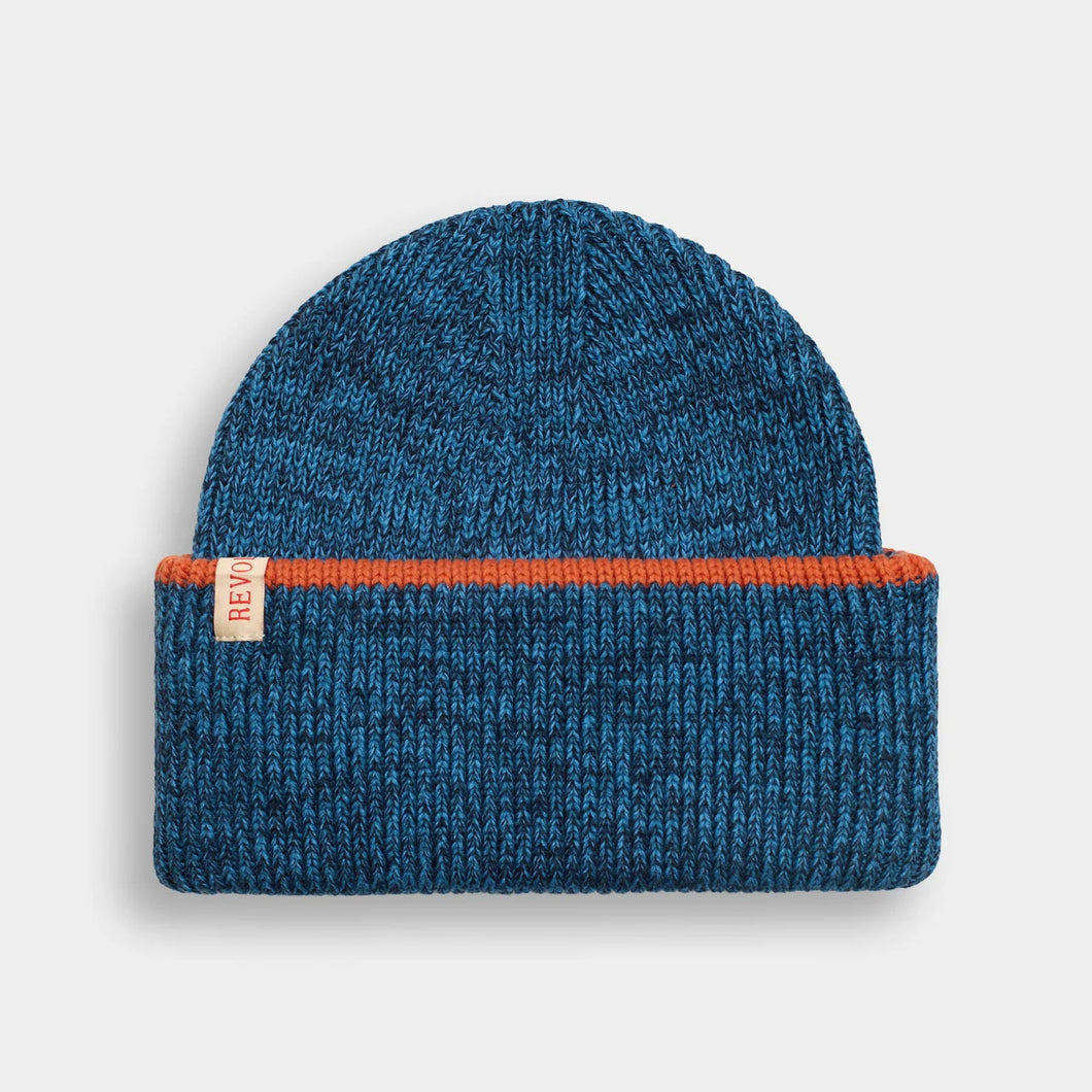 REVOLUTION | 9327 Big Fold Up Beanie | Blue