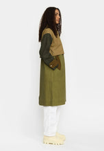 Load image into Gallery viewer, SELFHOOD | 77350 Block Trenchcoat | Army