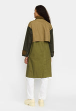 Load image into Gallery viewer, SELFHOOD | 77350 Block Trenchcoat | Army