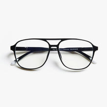 Load image into Gallery viewer, BARNER | Brad | Blue Light Glasses | Glossy Black Noir - LONDØNWORKS
