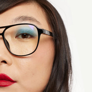 BARNER | Brad | Blue Light Glasses | Glossy Black Noir - LONDØNWORKS