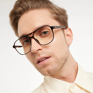 BARNER | Brad | Blue Light Glasses | Glossy Tortoise