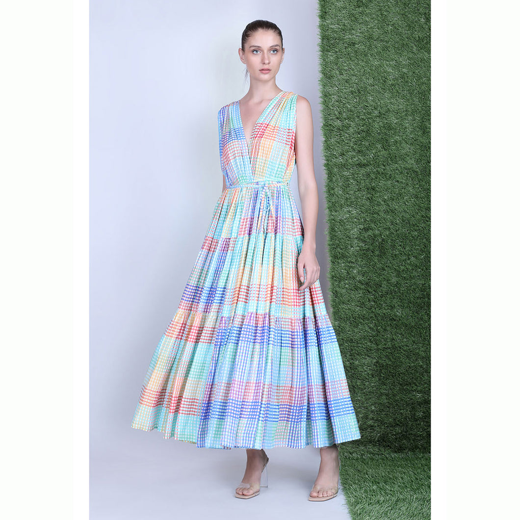 CONDITIONS APPLY | Nessa Dress | Rainbow - LONDØNWORKS