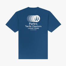 Load image into Gallery viewer, PARLEZ | Charter T-shirt | Sail Blue