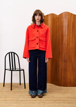 Load image into Gallery viewer, FRNCH | Capucine Coat | Red - LONDØNWORKS