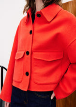 Load image into Gallery viewer, FRNCH | Capucine Coat | Red - LONDØNWORKS