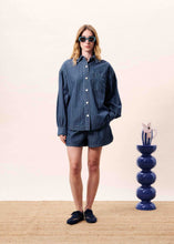 Load image into Gallery viewer, FRNCH | Chicamia Shorts | Blue Denim