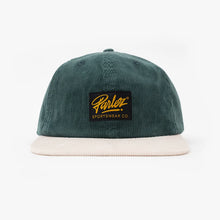 Load image into Gallery viewer, PARLEZ | Chester 6 Panel Cap | Deep Green