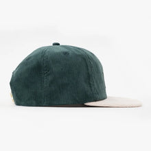 Load image into Gallery viewer, PARLEZ | Chester 6 Panel Cap | Deep Green