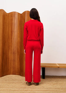 FRNCH | Chedid Sweater | Red