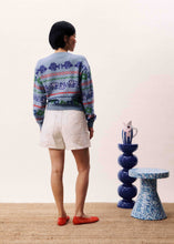 Load image into Gallery viewer, FRNCH | Federica Cardigan | Light Blue