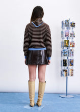 Load image into Gallery viewer, FRNCH | Kastro Cardigan &amp; Scarf Set | Ice Brown