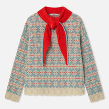 Load image into Gallery viewer, DR BLOOM | Cowboy Sweater | Red/Multi