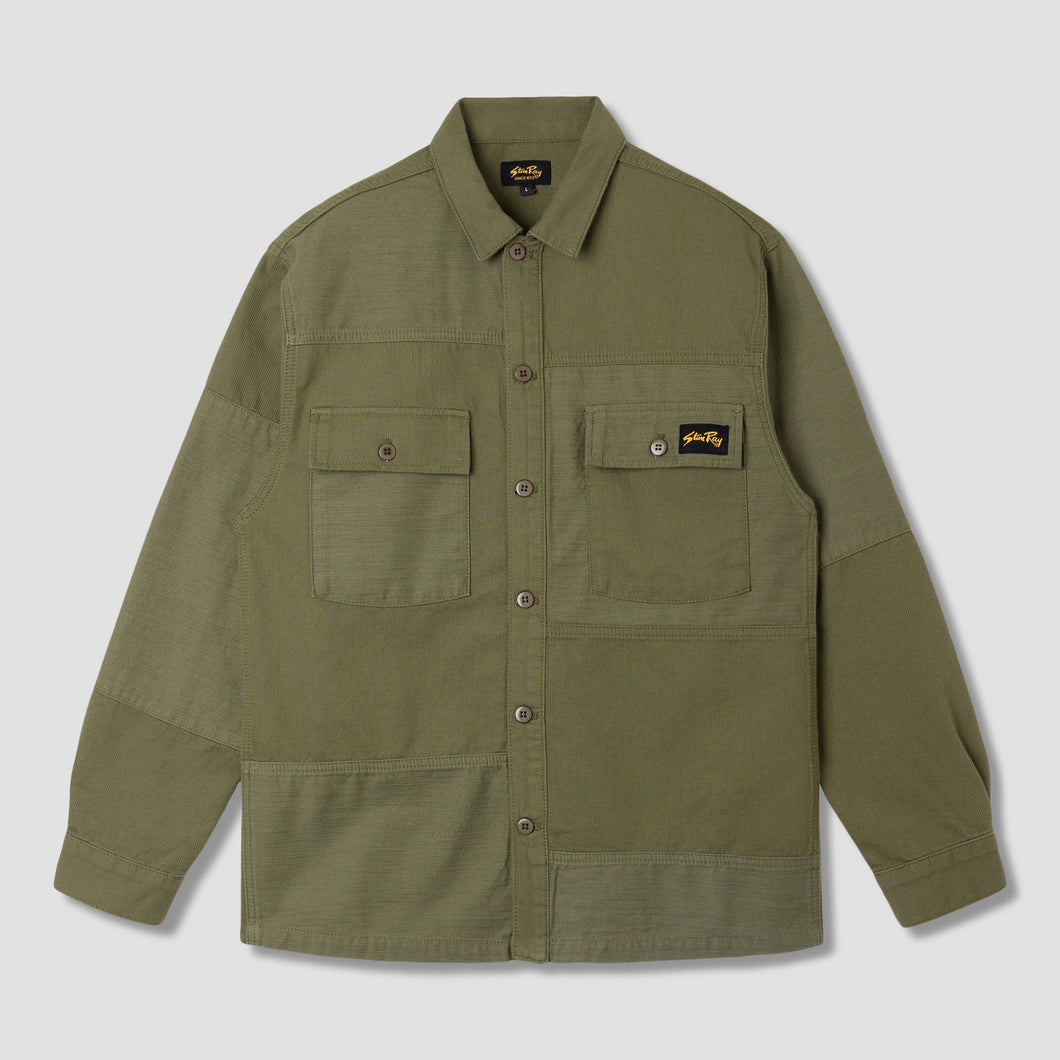 Stan Ray | CPO Shirt | Olive Poplin Sateen