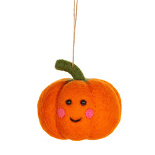 Load image into Gallery viewer, S &amp; B | Felt Hanging Decoration | Happy Pumpkin - LONDØNWORKS