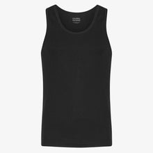 Load image into Gallery viewer, COLORFUL STANDARD | Organic Rib Tank Top | Deep Black - LONDØNWORKS
