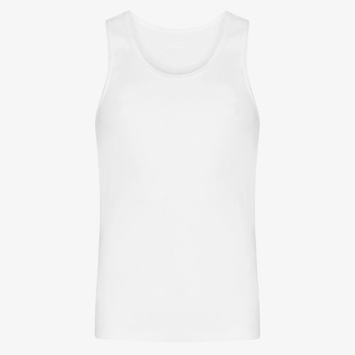 COLORFUL STANDARD | Organic Rib Tank Top | Optical White - LONDØNWORKS