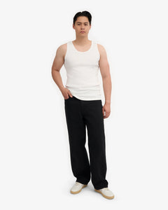 COLORFUL STANDARD | Organic Rib Tank Top | Optical White - LONDØNWORKS